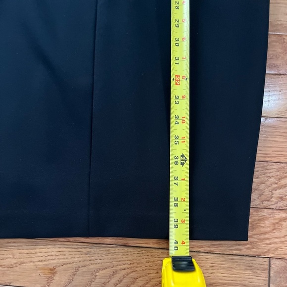 Anne Klein Colorblock Midi Dress - Black, Red, and Cream - Picture 9 of 9